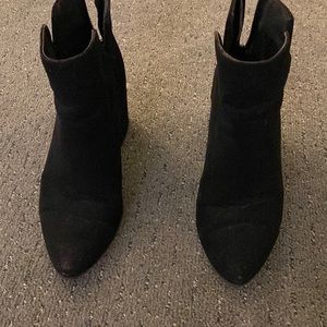 Black ankle booties size 5.5